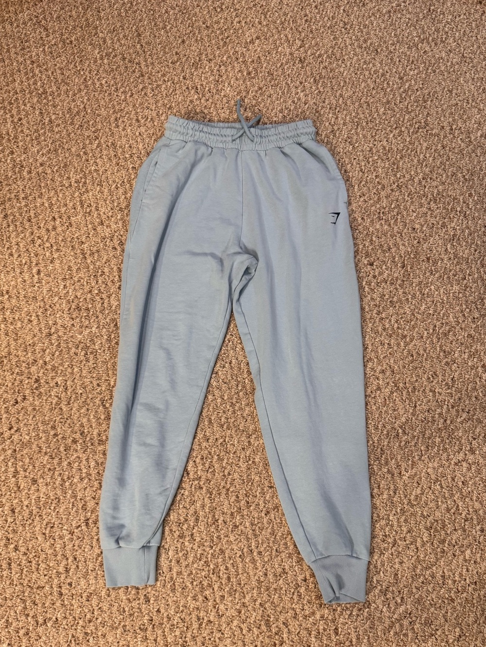 Womens Gymshark Power Joggers color Iceberg